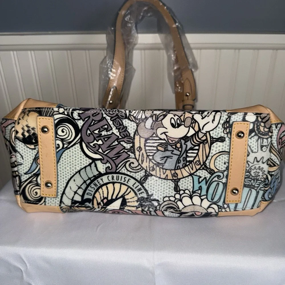 Dooney & Bourke Disney Inaugural Sailings 2012-2013 Large Tote Bag Purse NEW